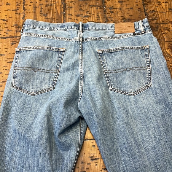 Lucky Brand Jeans. 410 Athletic Slim. Stretch jeans. 36/32. Blue jeans - Picture 3 of 4